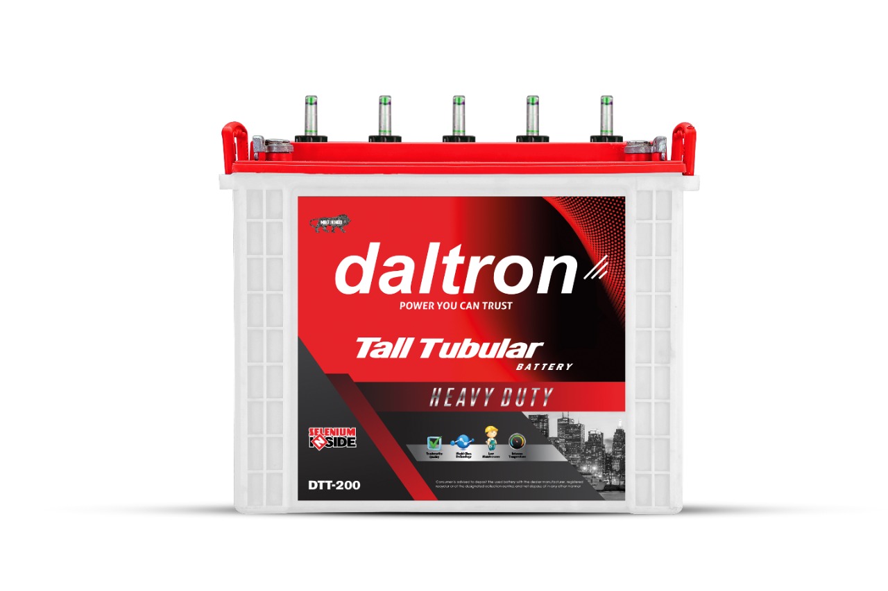 Daltron 12v 220ah Tubular Batteries